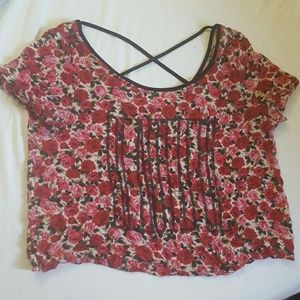 Floral Wet Seal top